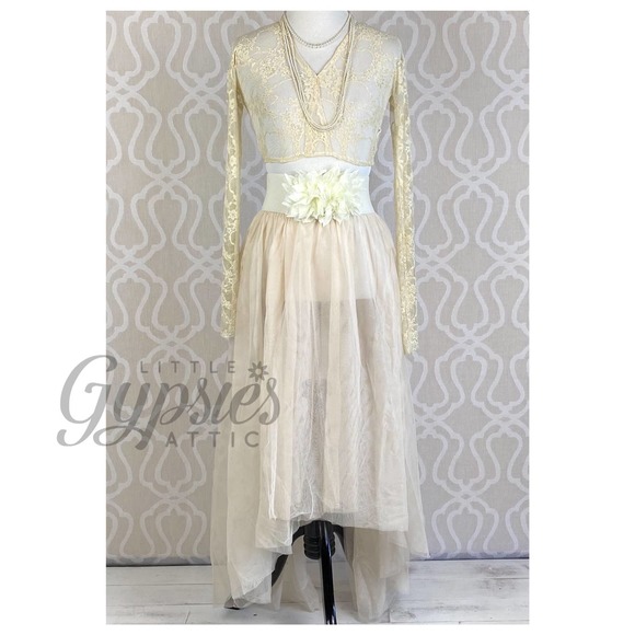 A'reve Ballet Tulle Wrap Overlay Skirt - Picture 4 of 12